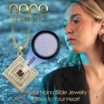Biblical Gifts for Women Heart Pendant With Bible Inside From My Nano Jewelry